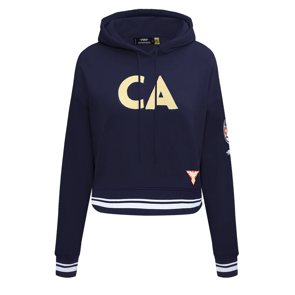 SUDADERA CON GORRO LIGA MX CLUB AMERICA PREMIUM PARA MUJER