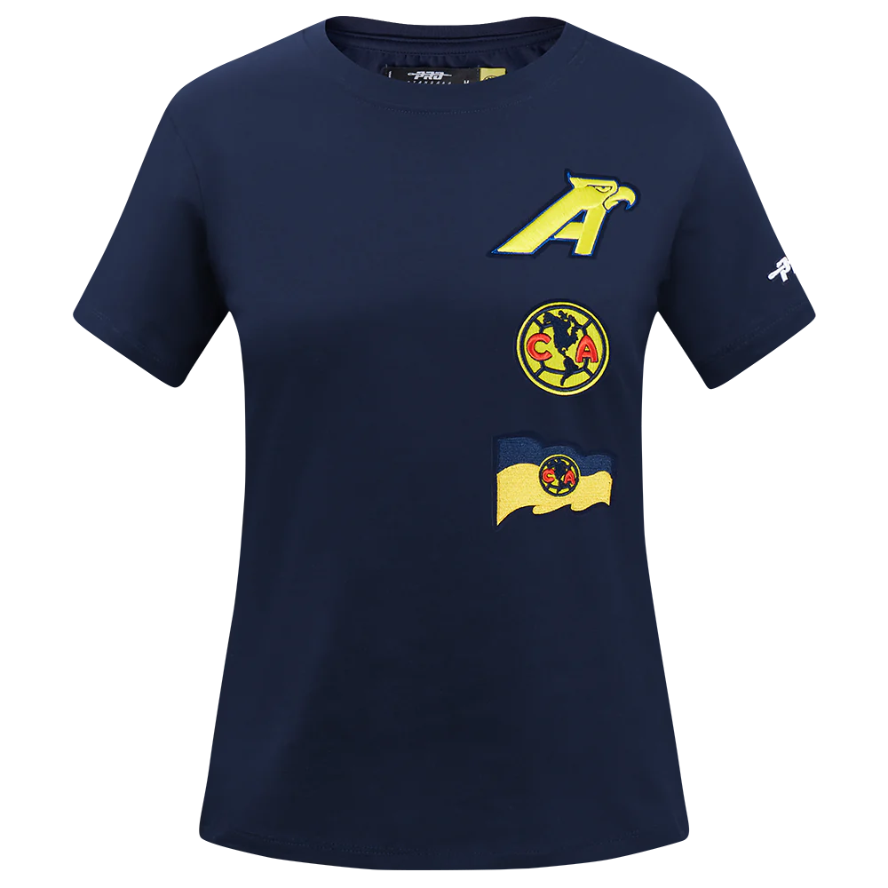 PLAYERA LIGA MX CLUB AMERICA STADIUM PARA MUJER
