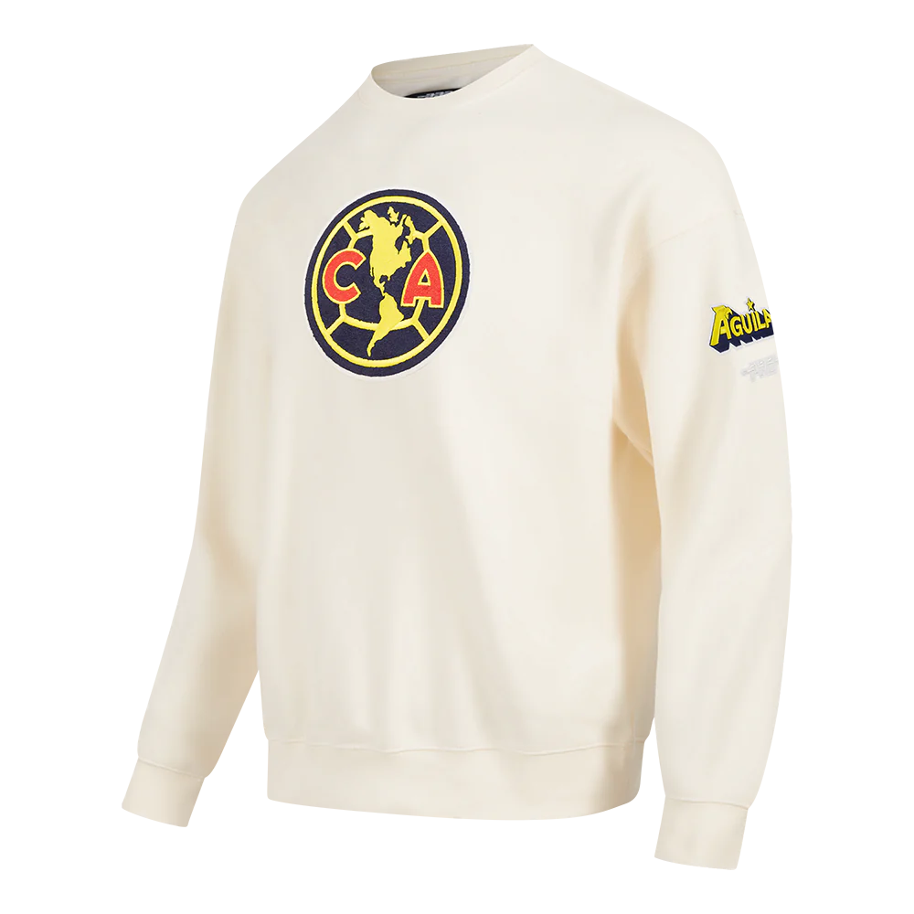 SUDADERA DE CUELLO REDONDO LIGA MX CLUB AMERICA CONTRAST NEUTRALS