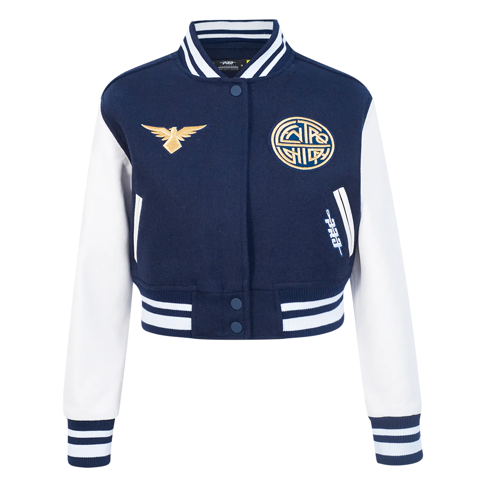 CHAMARRA UNIVERSITARIA LIGA MX CLUB AMERICA PREMIUM PARA MUJER