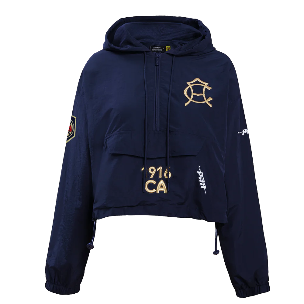 CHAMARRA ROMPEVIENTOS LIGA MX CLUB AMERICA PREMIUM PARA MUJER