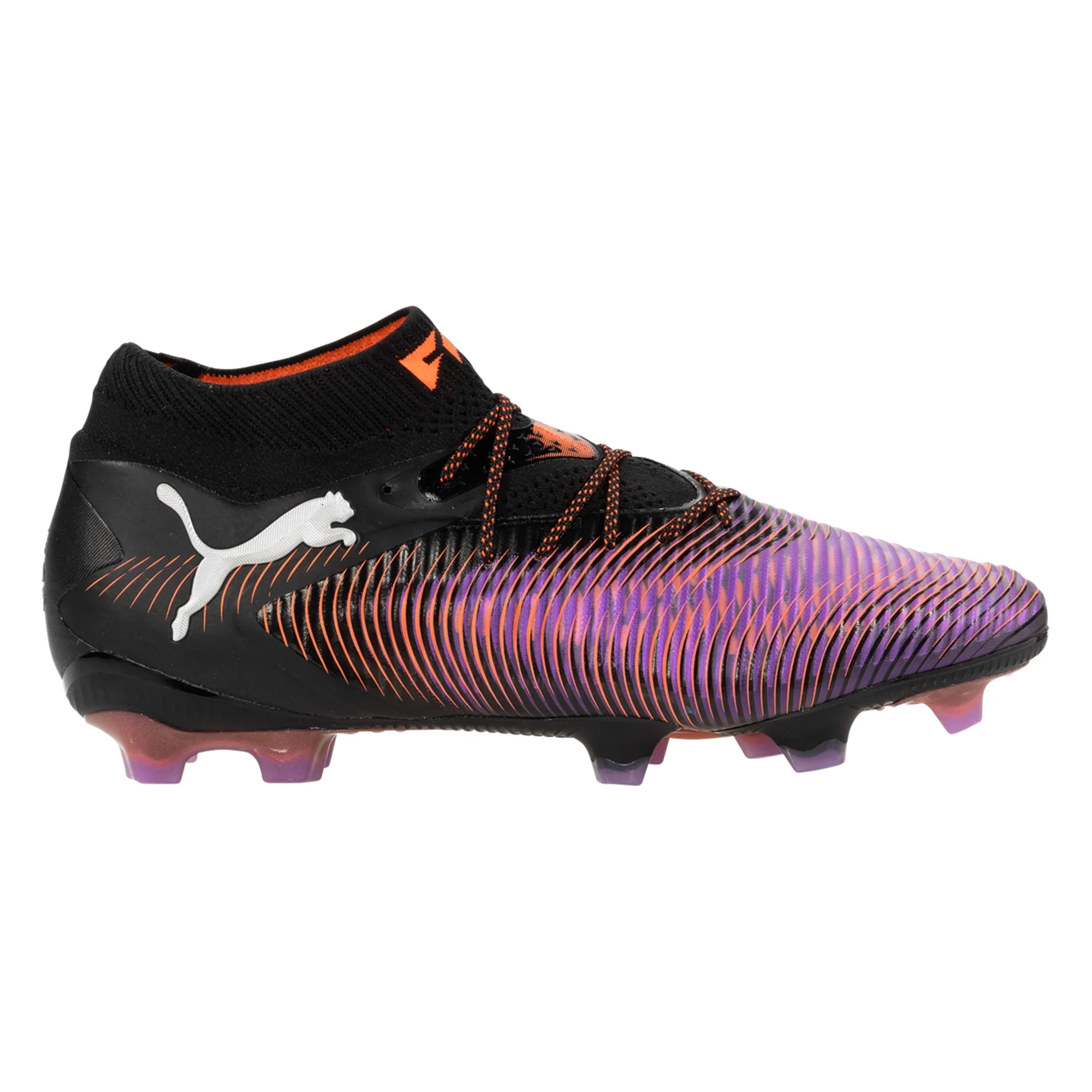 Puma Future 8 Ultimate FG/AG-White/Black/Glowing Red