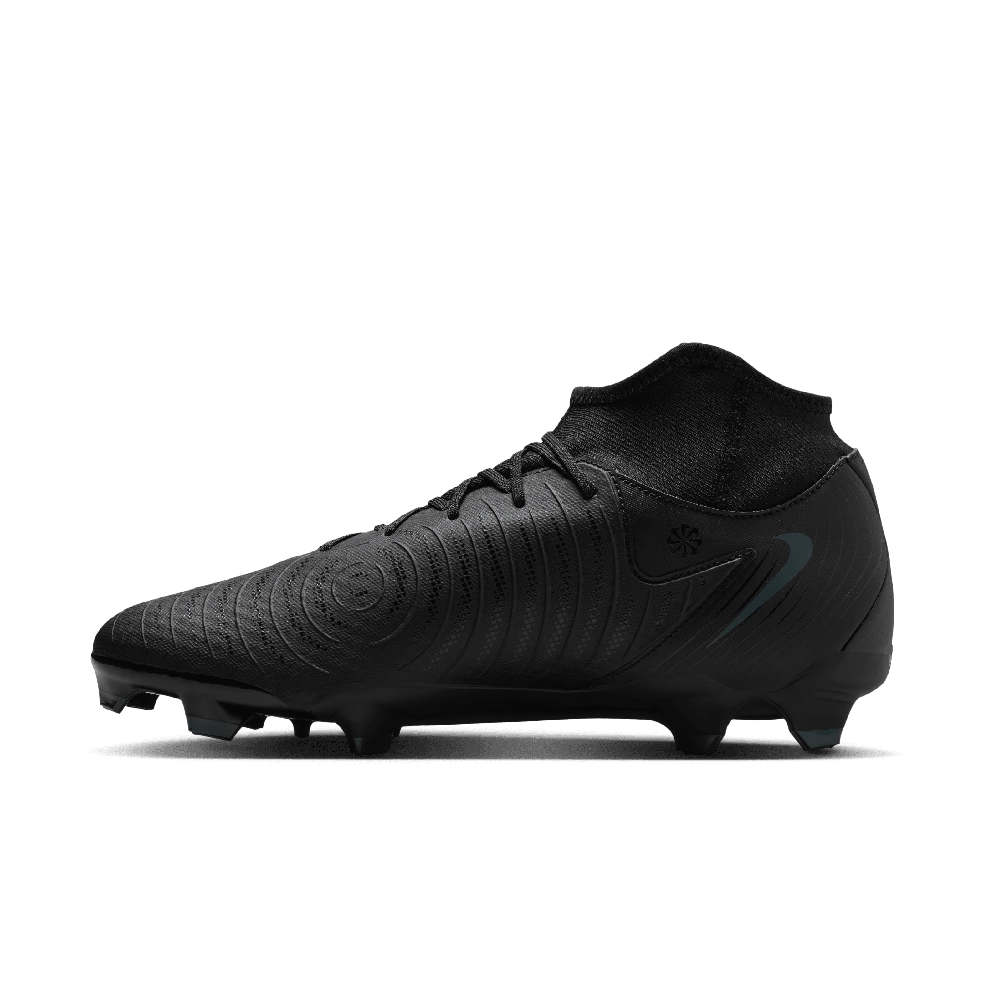 Nike Phantom Luna 2 Academy FG - Black/Black-Deep Jungle