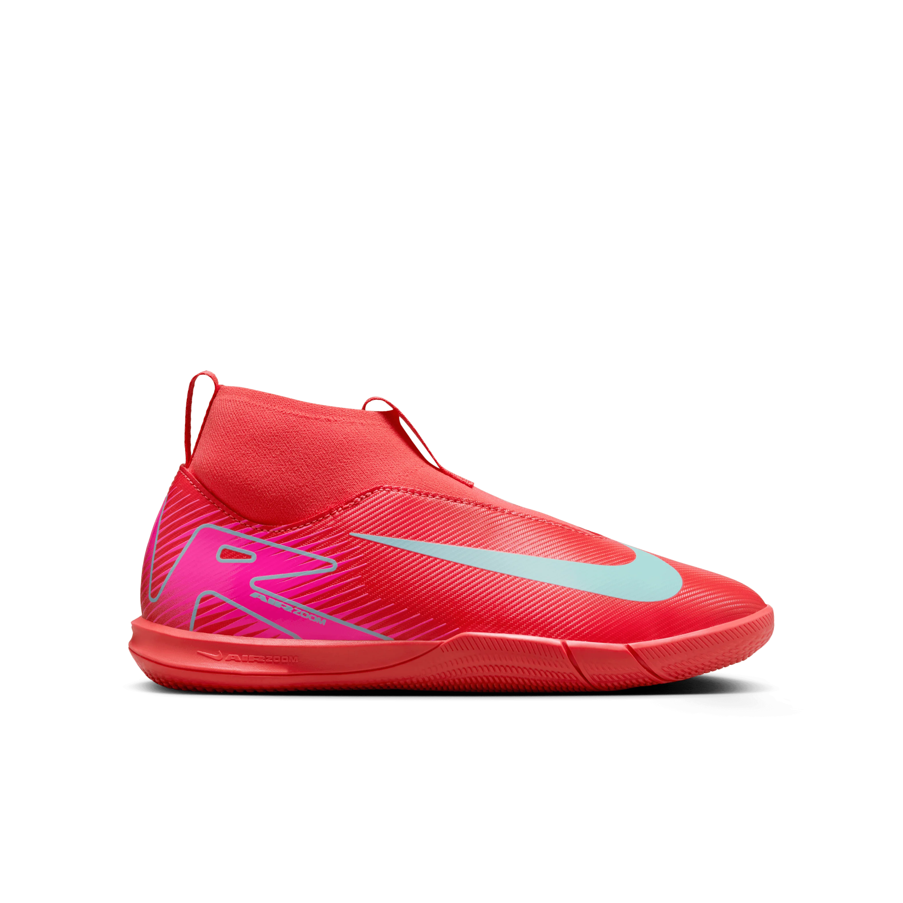 Nike Jr. Mercurial Superfly 10 Academy Indoor-Ember Glow/Aurora Green