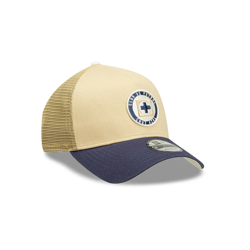 New Era Cruz Azul A-Frame 9FORTY Trucker Adjustable Hat