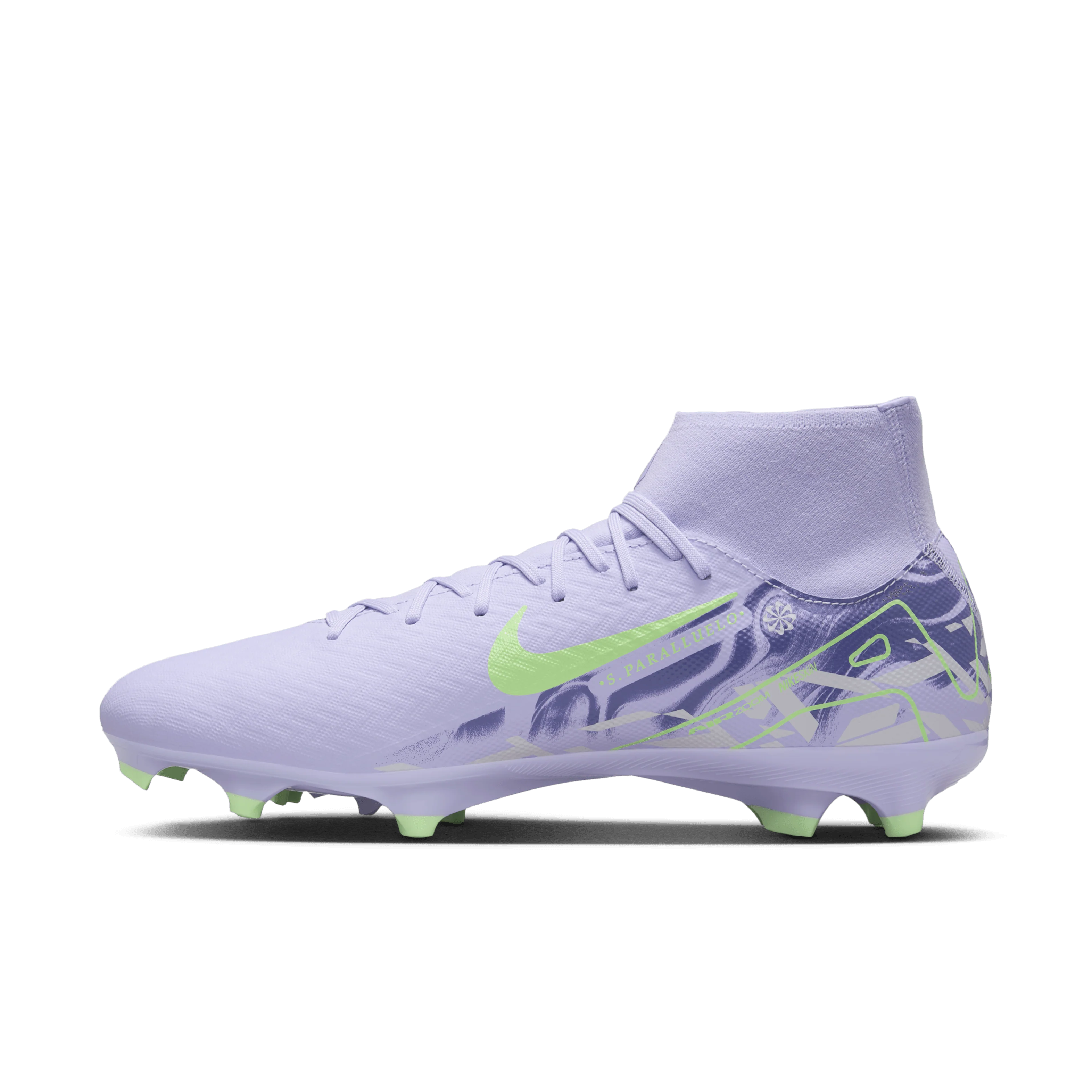 Nike United Mercurial Superfly 10 Academy-Purple Agate/Barely Volt