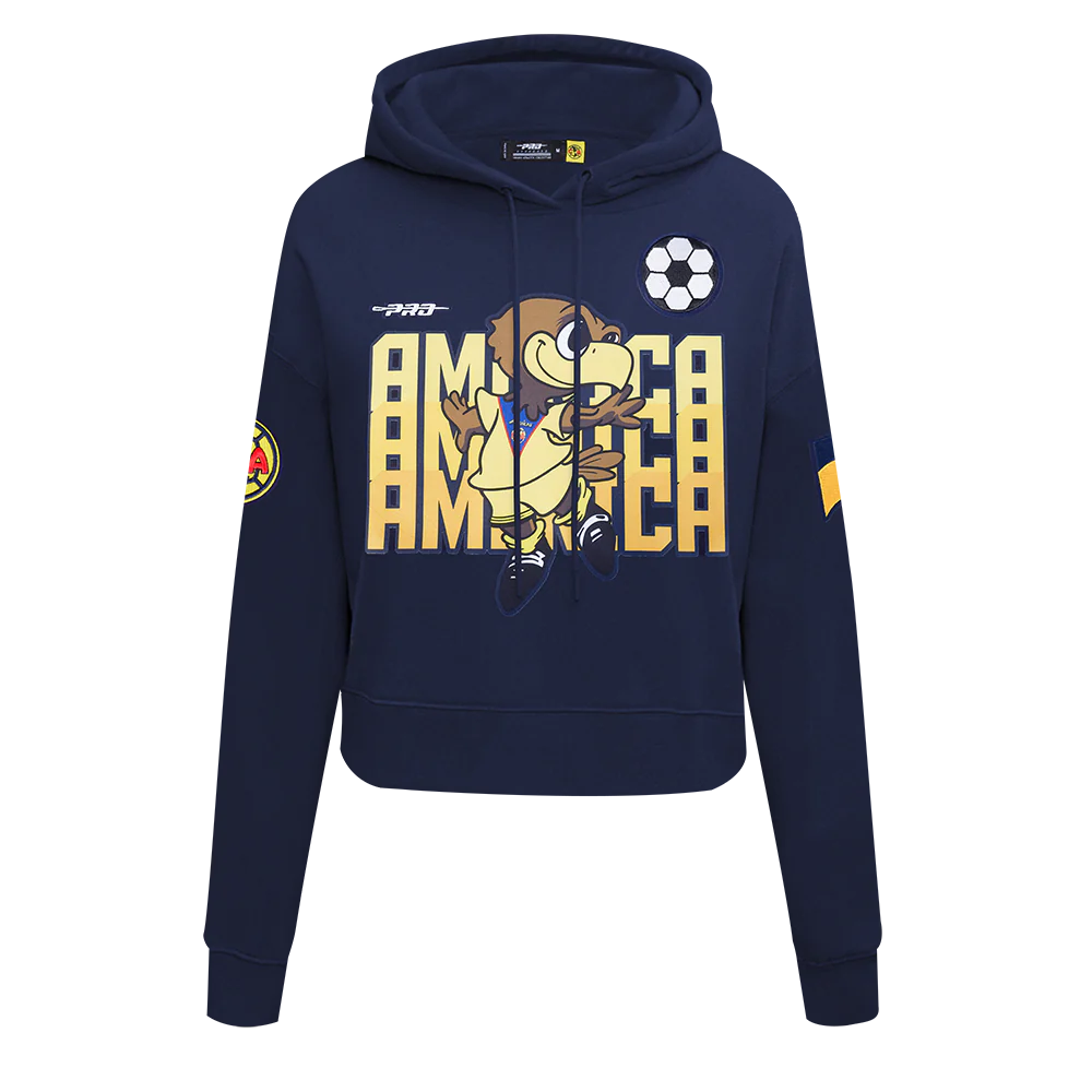 SUDADERA CON GORRO LIGA MX CLUB AMERICA STADIUM PARA MUJER