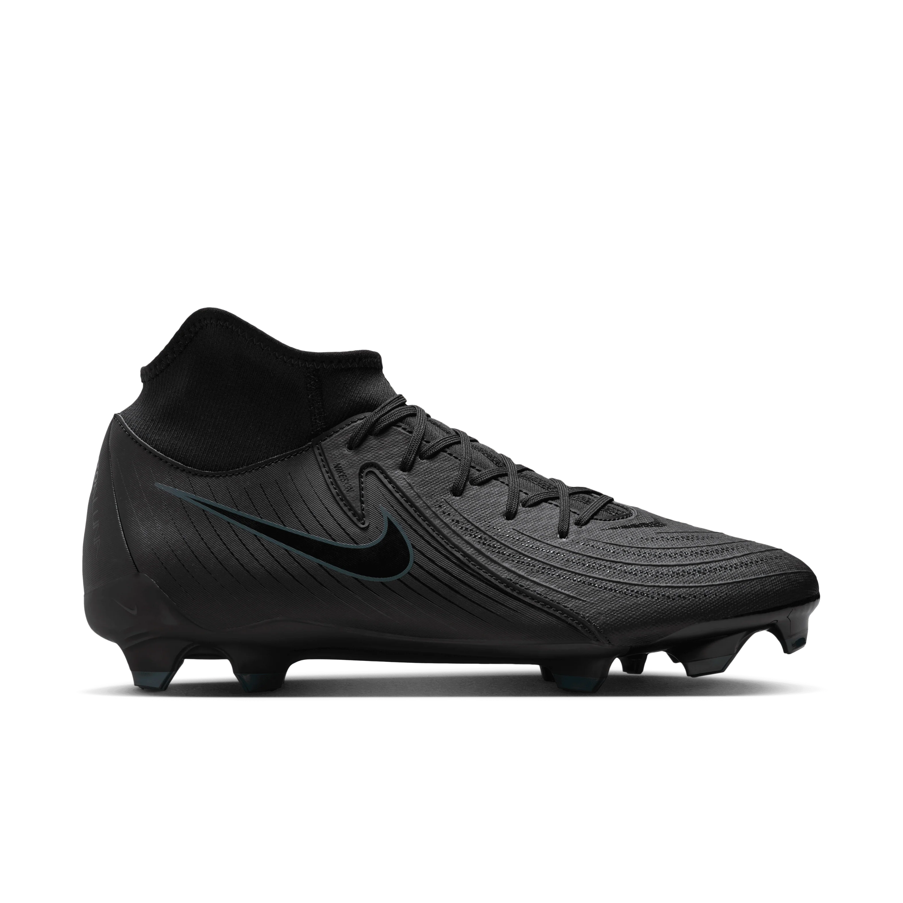 Nike Phantom Luna 2 Academy FG - Black/Black-Deep Jungle