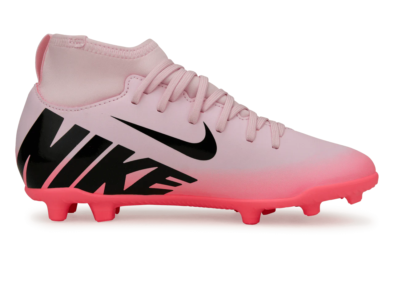 Nike Kids Zoom Mercurial Superfly 9 Club FG/MG Pink Foam/Black