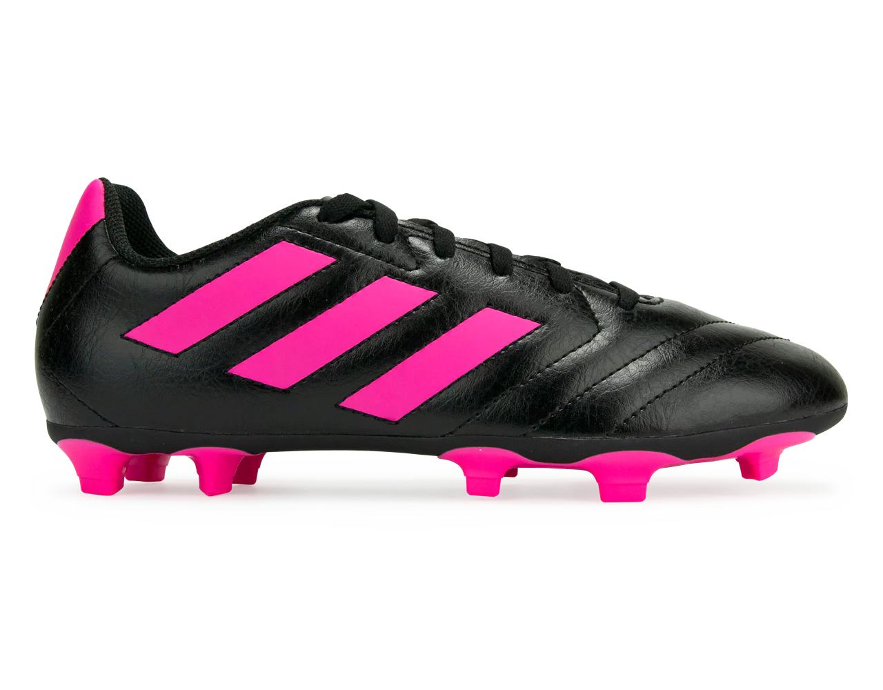 adidas Kids Goletto VII FG Core Black/Shock Pink