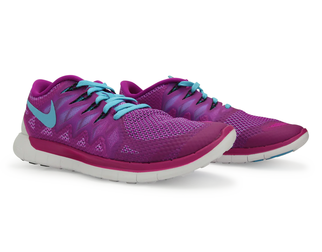 Nike Women's Free 5.0 Running Shoes Fuchsia Flash/Clearwater