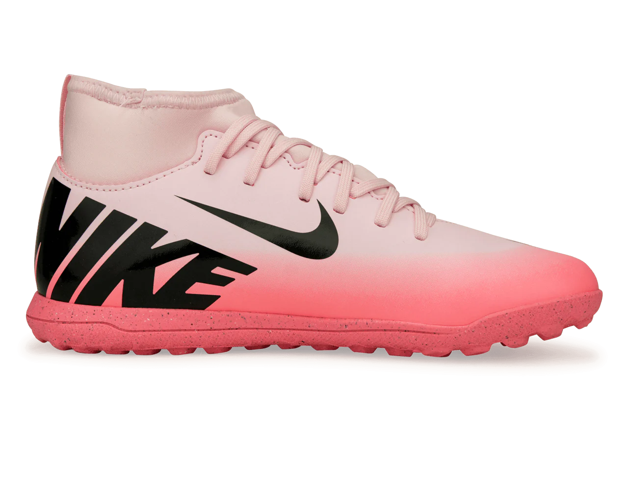 Nike Kids Zoom Mercurial Superfly 9 Club TF Pink Foam/Black