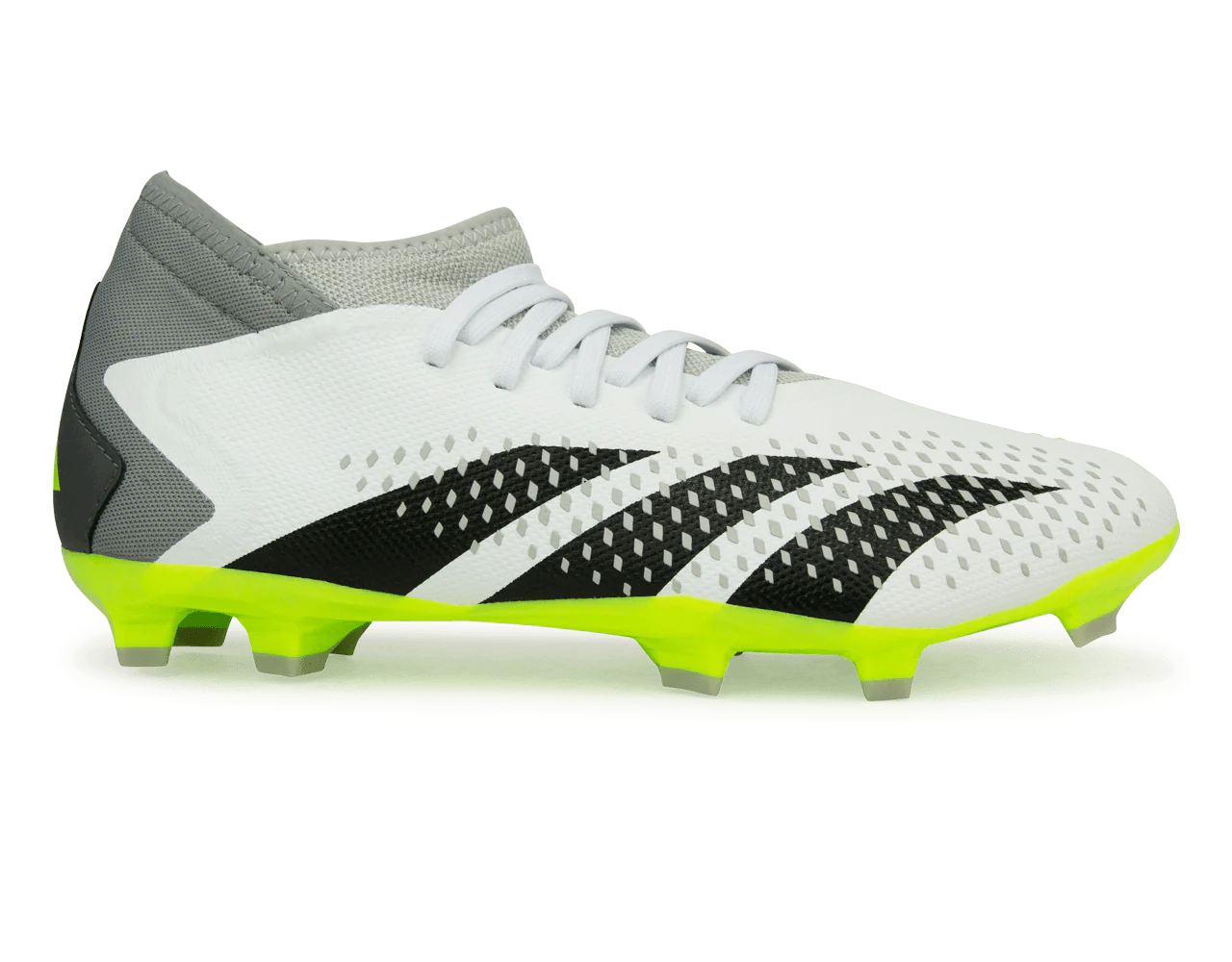 adidas Men's Predator Accuracy.3 FG White/Lucid Lemon