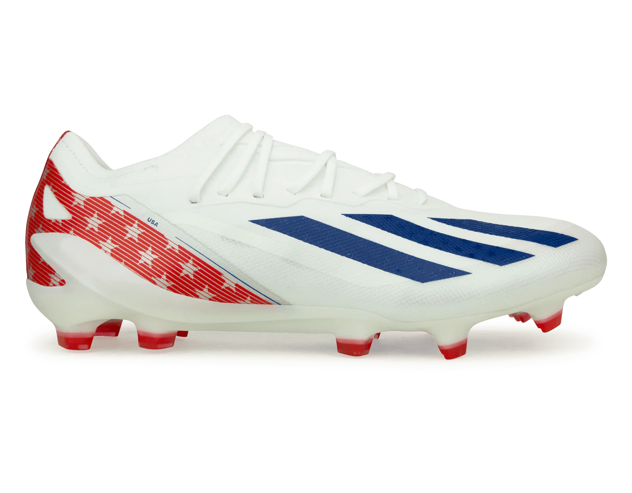 adidas Men's X Crazyfast USA.1 FG White/Red