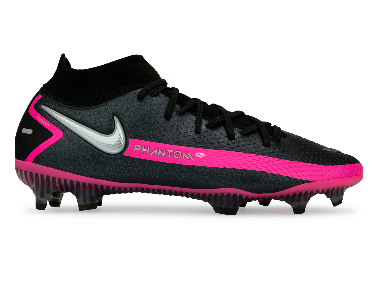 Nike Men's Phantom GT DF Elite FG Black/Pink Blast