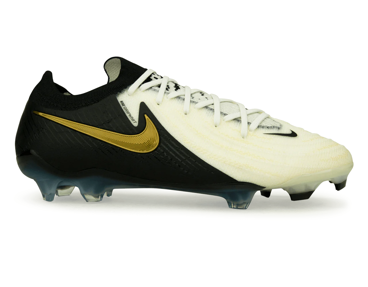 Nike Men's Phantom GX II Elite FG White/Black/Gold