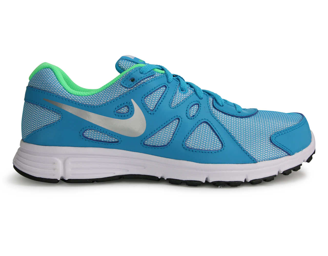 Nike Kids Revolution 2 GS Blue Lagoon/ Metallic Silver