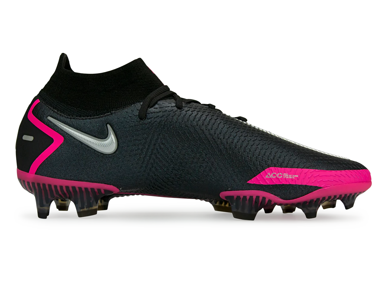 Nike Men's Phantom GT DF Elite FG Black/Pink Blast