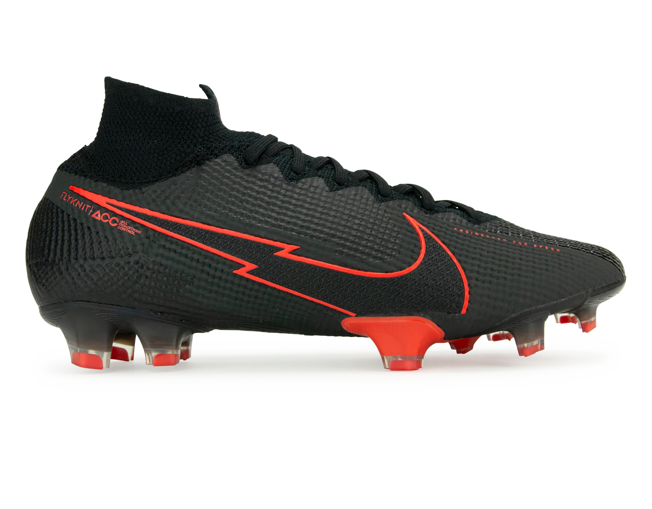 Nike Men's Mercurial Superfly 7 Elite FG Black/Dark Smoke Grey/Black