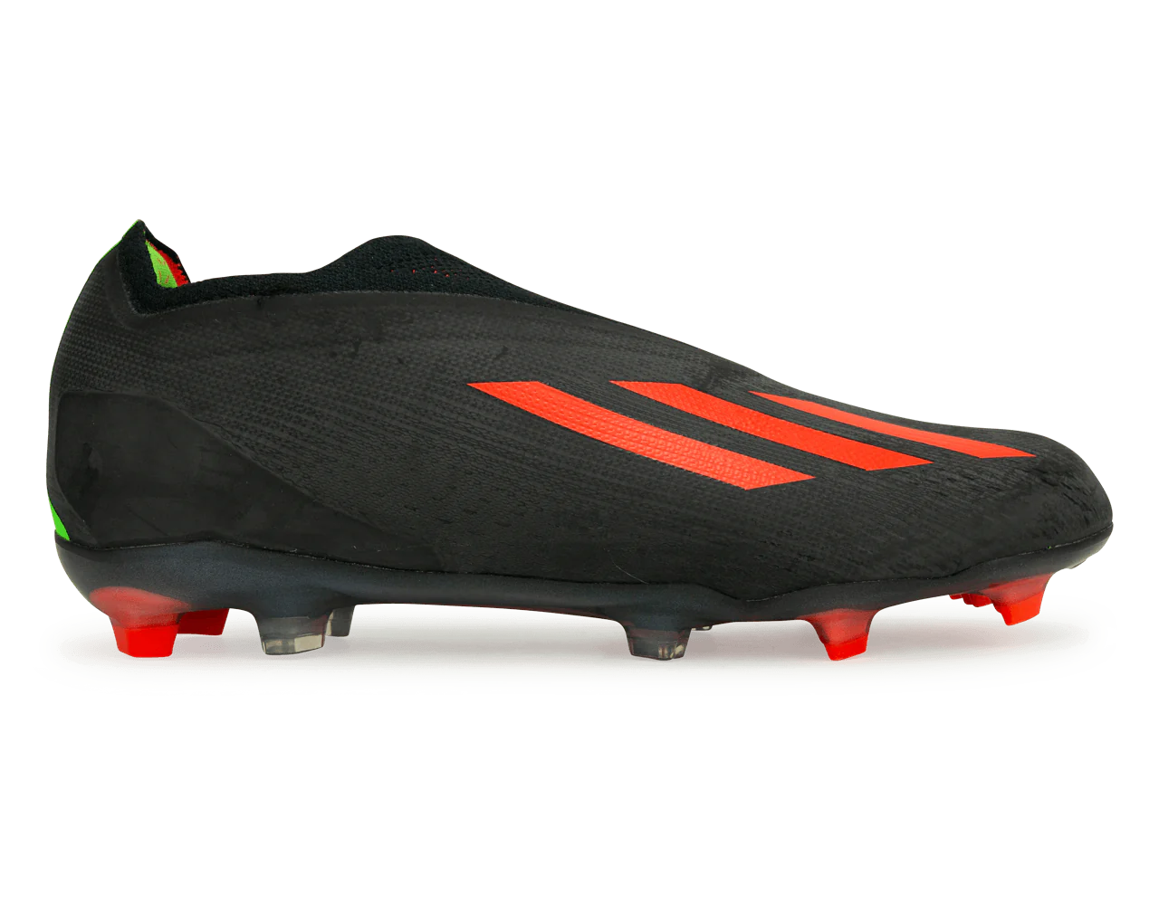 adidas Kids X SpeedPortal+ FG Black/Red/Green