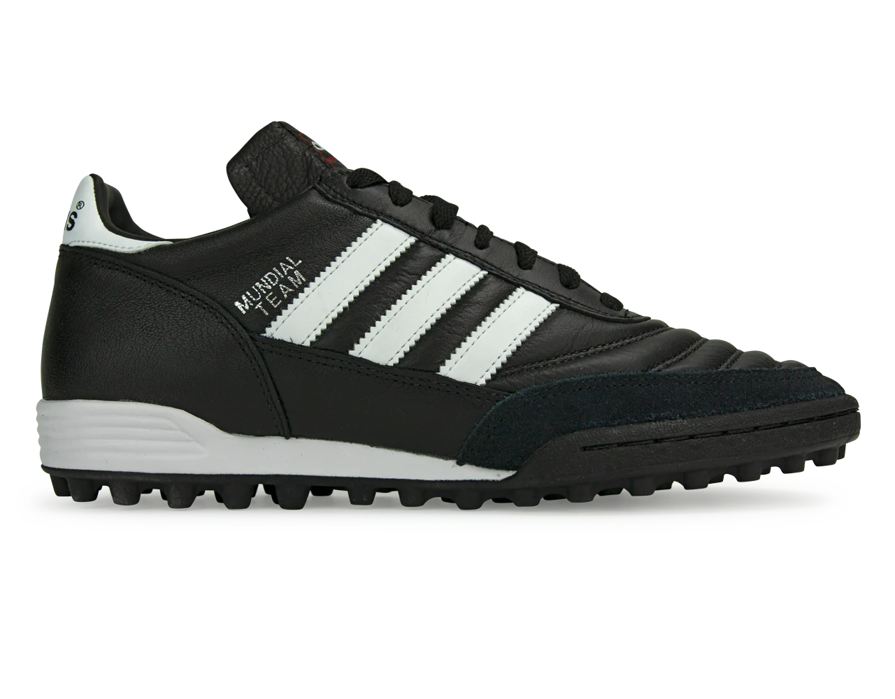 adidas Men's Mundial Team Turf Soccer Shoes Black/Running White