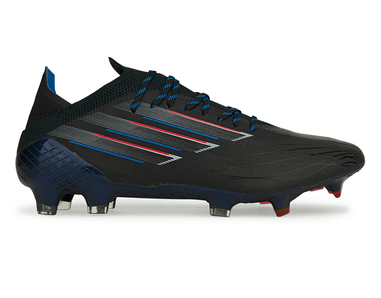 adidas Men's X Speedflow.1 FG Core Black/Vivid Red