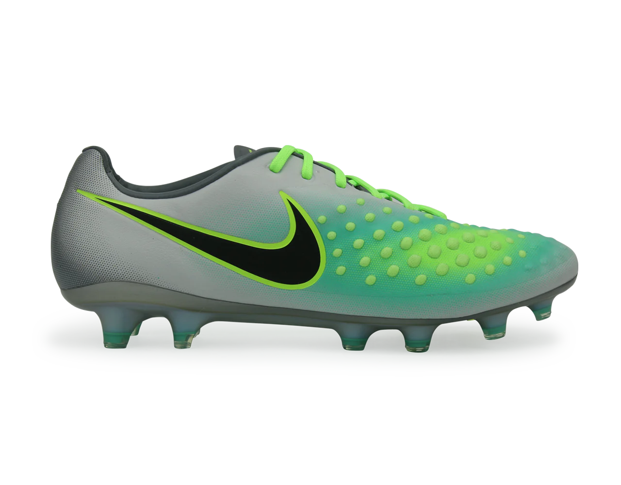 Nike Men's Magista Opus II FG Pure Platinum/Black/Ghost Green