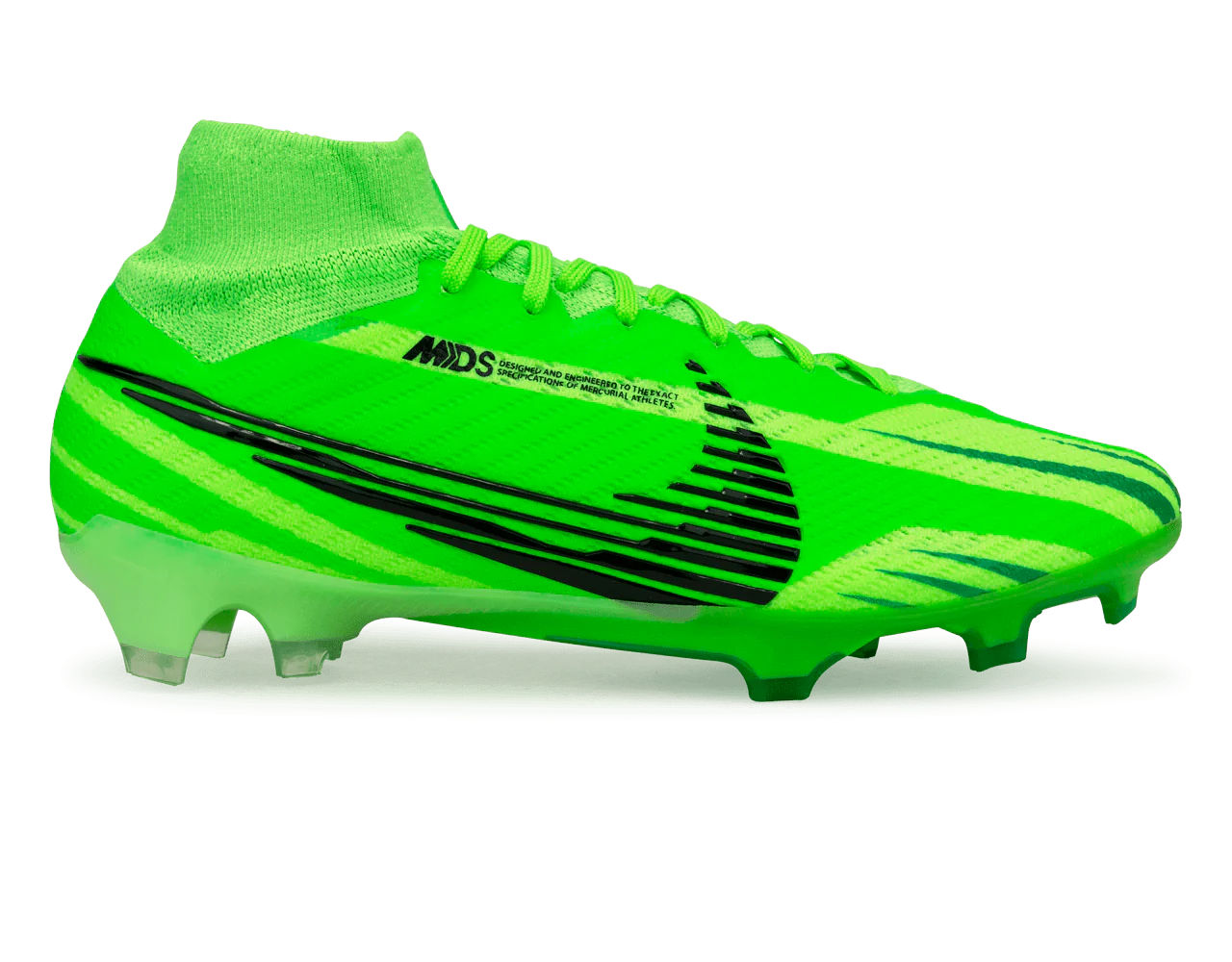 Nike Men's Zoom Mercurial Superfly 9 Elite MDS FG Green Strike/Black