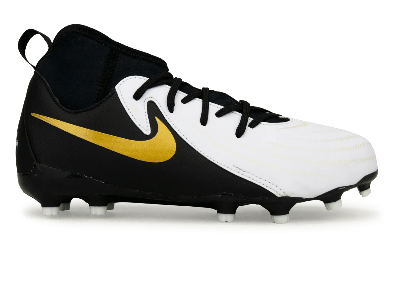 Nike Kids Phantom Luna II Academy FG White/Black/Gold
