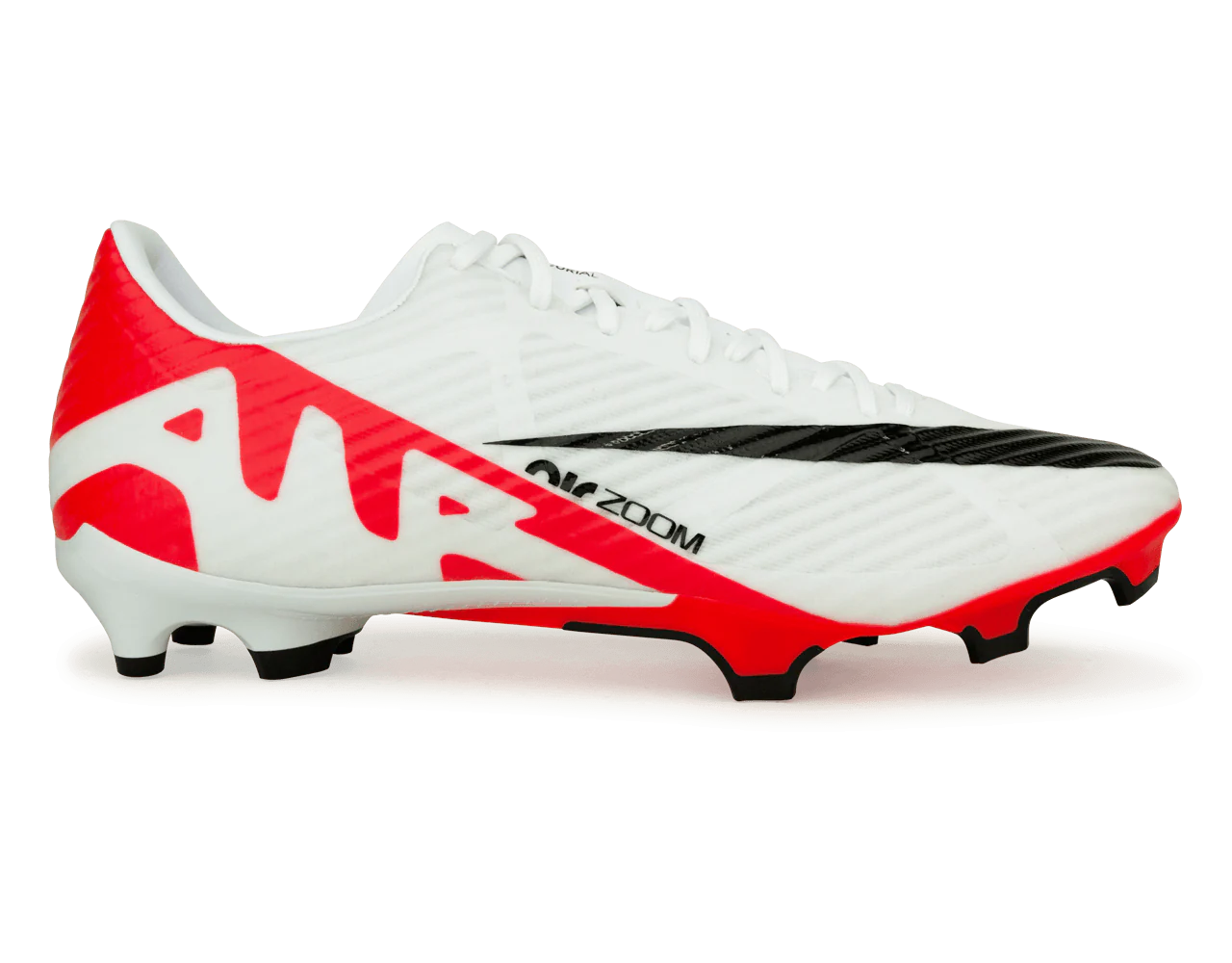 Nike Men's Zoom Mercurial Vapor 15 Academy FG/MG White/Red