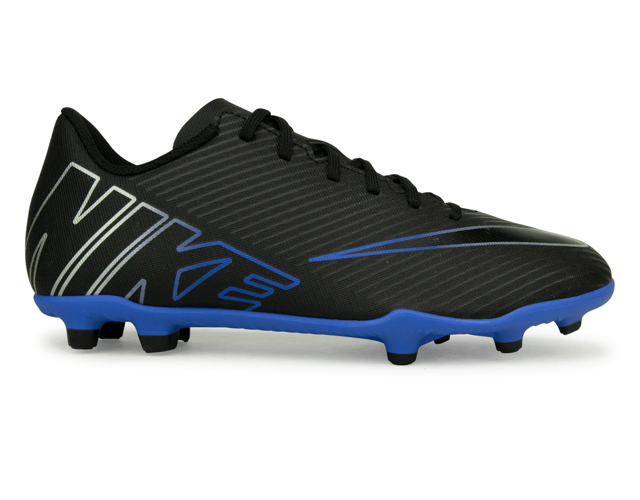 Nike Kids Zoom Mercurial Vapor 15 Club FG/MG Black/Blue