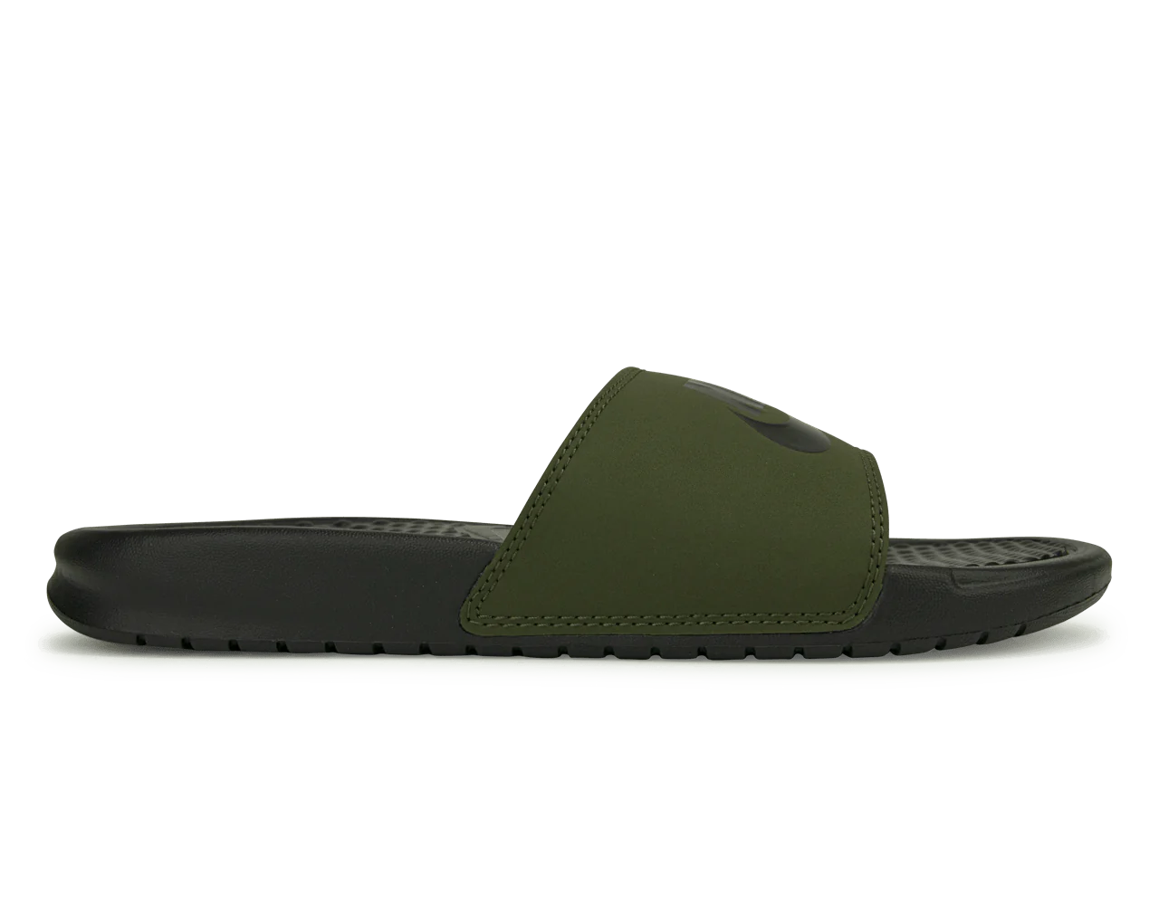 Nike Men's Benassi JDI Sandal Cargo Khaki/Black