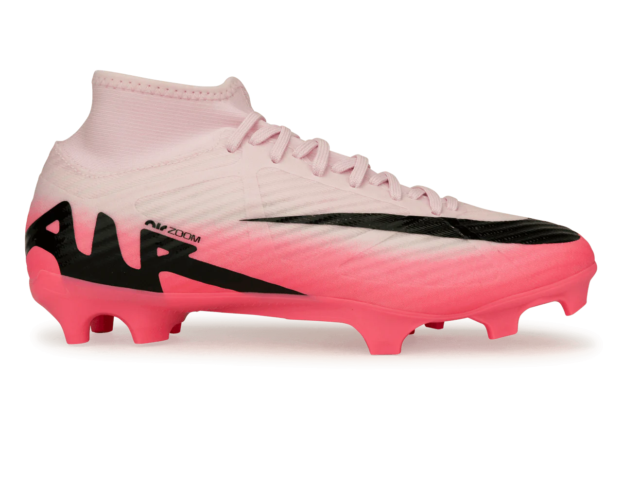 Nike Men's Zoom Mercurial Superfly 9 Academy FG/MG Pink Foam/Black