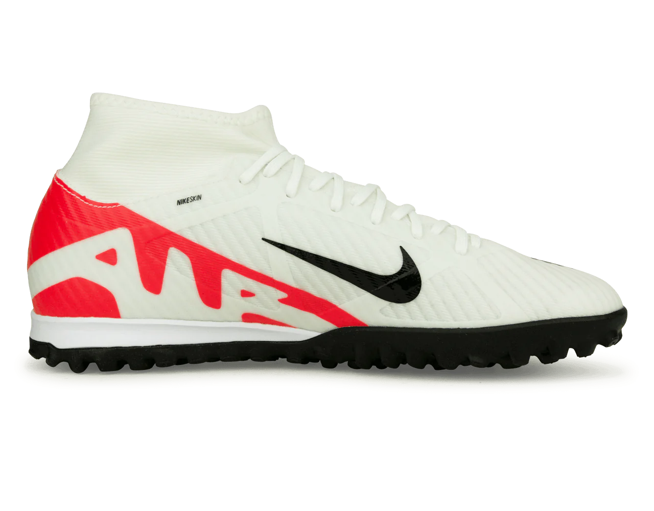 Nike Men's Zoom Mercurial Superfly 9 Academy TF White/Red