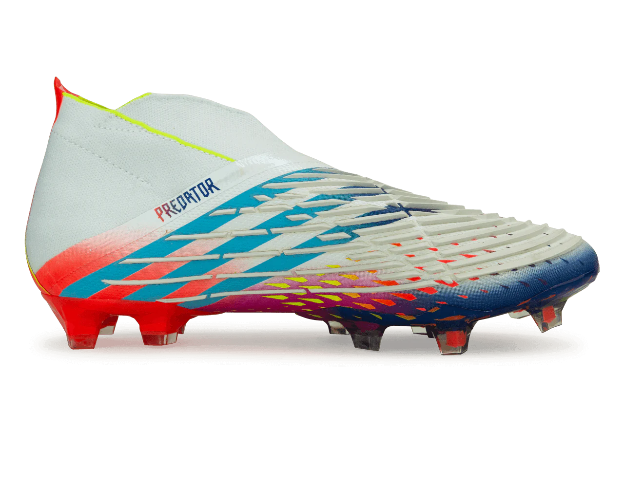adidas Men's Predator Edge+ FG White/Solar Yellow