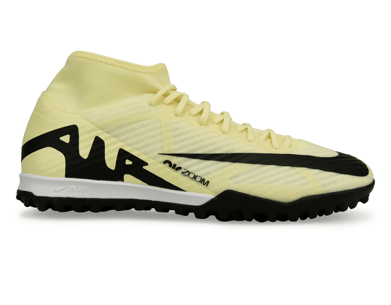 Nike Men's Zoom Mercurial Superfly 9 Academy TF Lemonade/Black