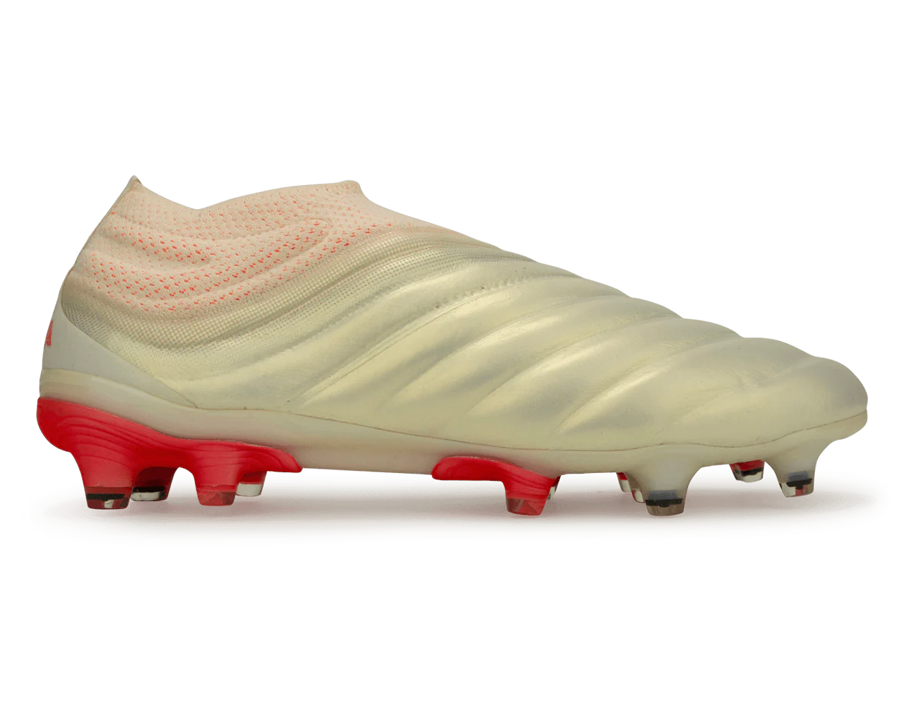 adidas Men's Copa 19+ FG Off White/Solar Red