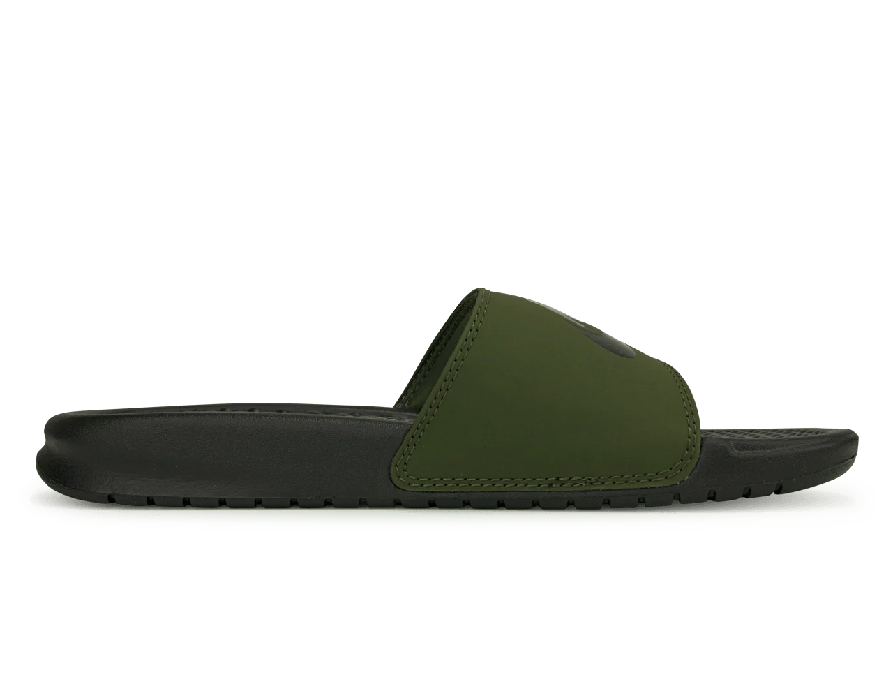 Nike Men's Benassi JDI Sandal Cargo Khaki/Black