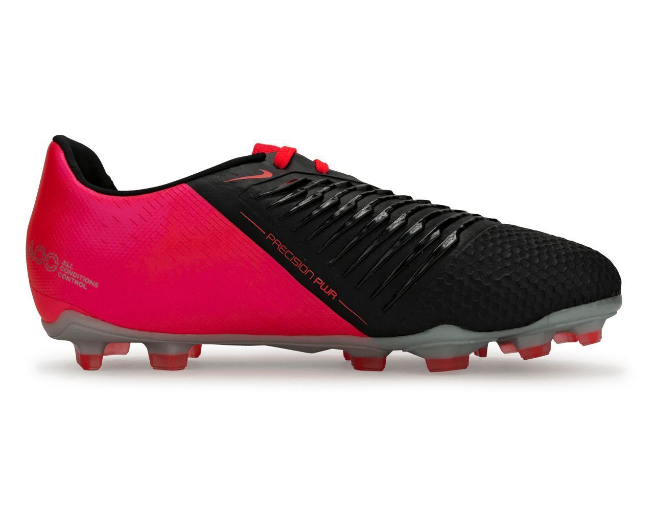 Nike Kids PhantomVNM Elite FG Laser CrimsonMetallic Silver/Black