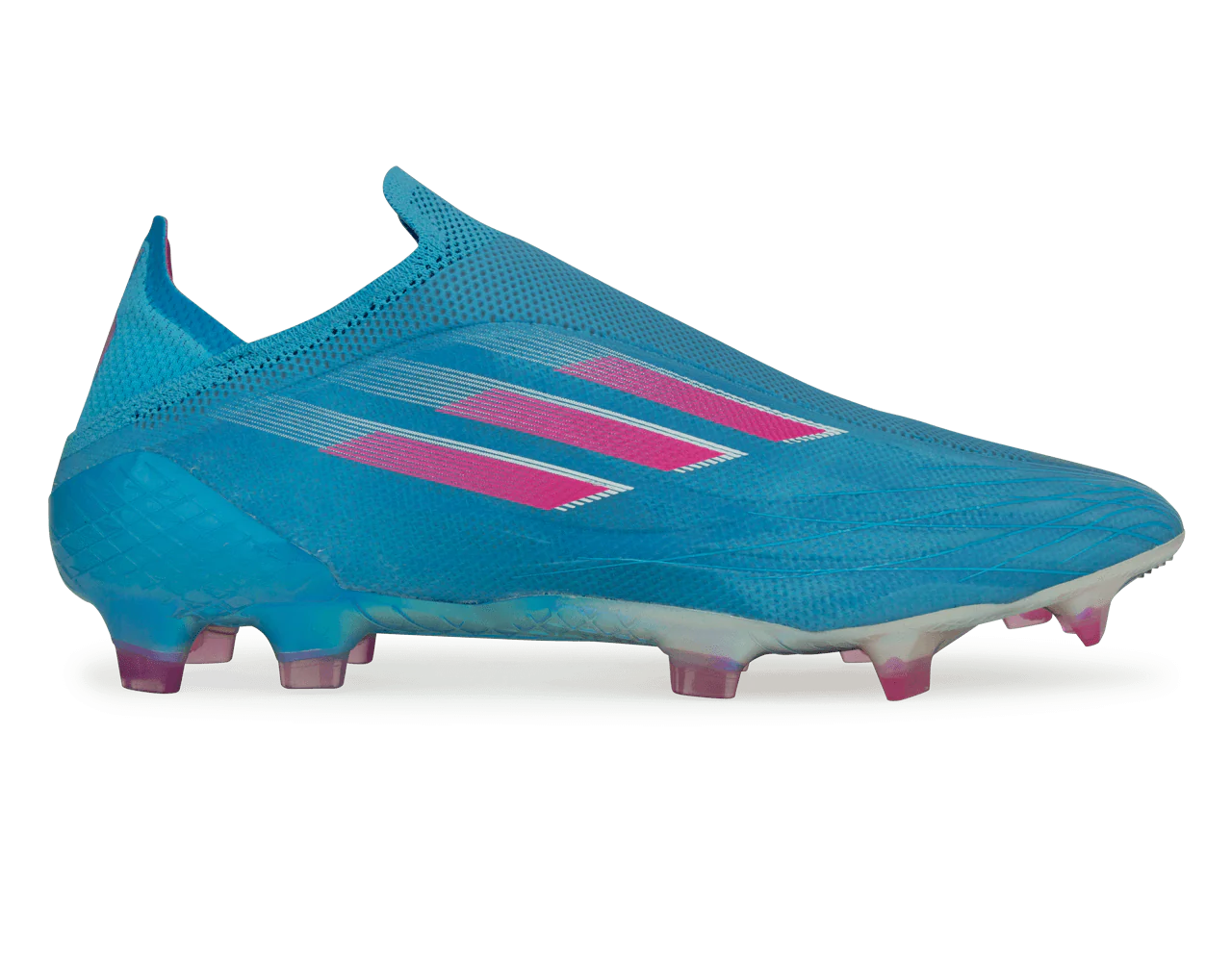 adidas Men's X Speedflow+ FG Sky Blue/Pink/White