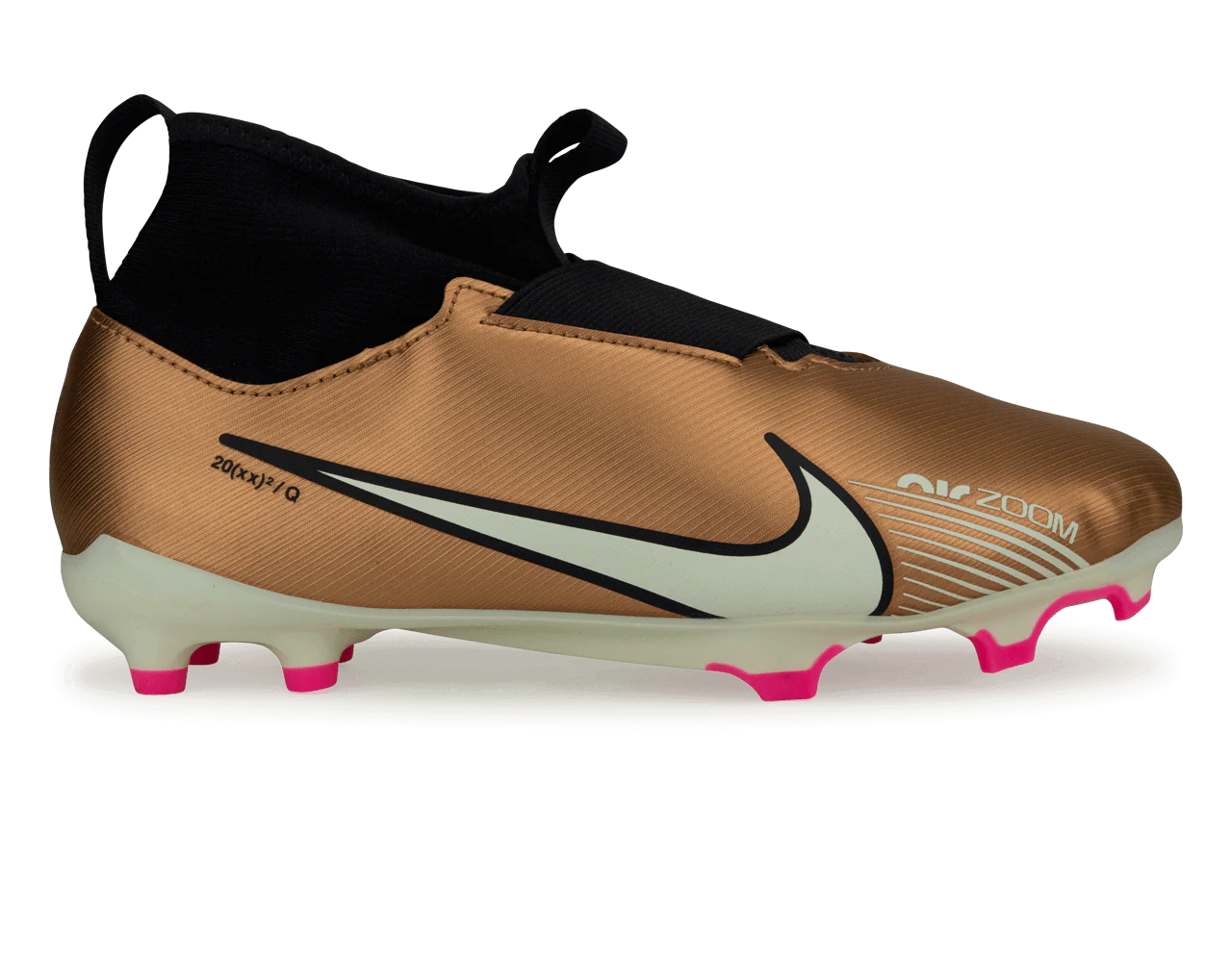 Nike Kids Zoom Mercurial Superfly 9 Academy FG/MG Metallic Copper