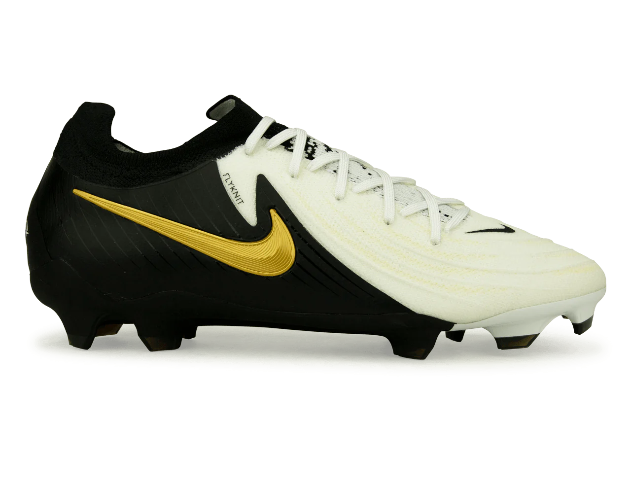 Nike Men's Phantom GX II Pro FG White/Black/Gold