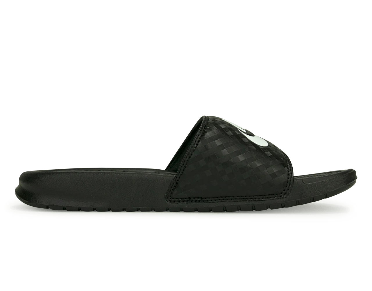 Nike Women's Benassi JDI Sandal Black/White