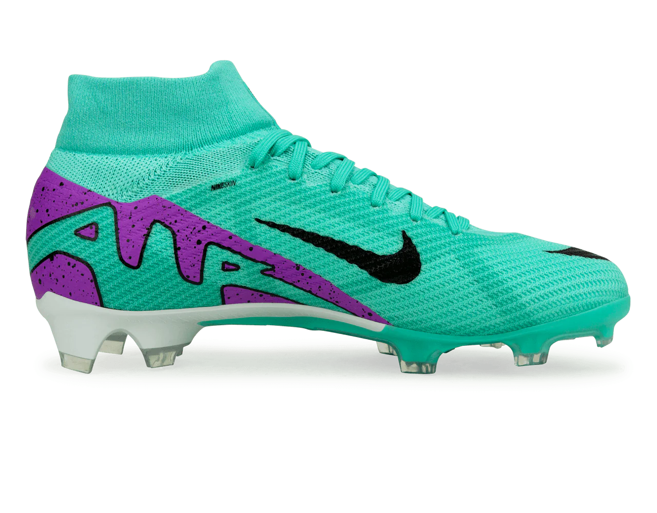 Nike Men's Zoom Mercurial Superfly 9 Pro FG Turquoise/Black/Purple