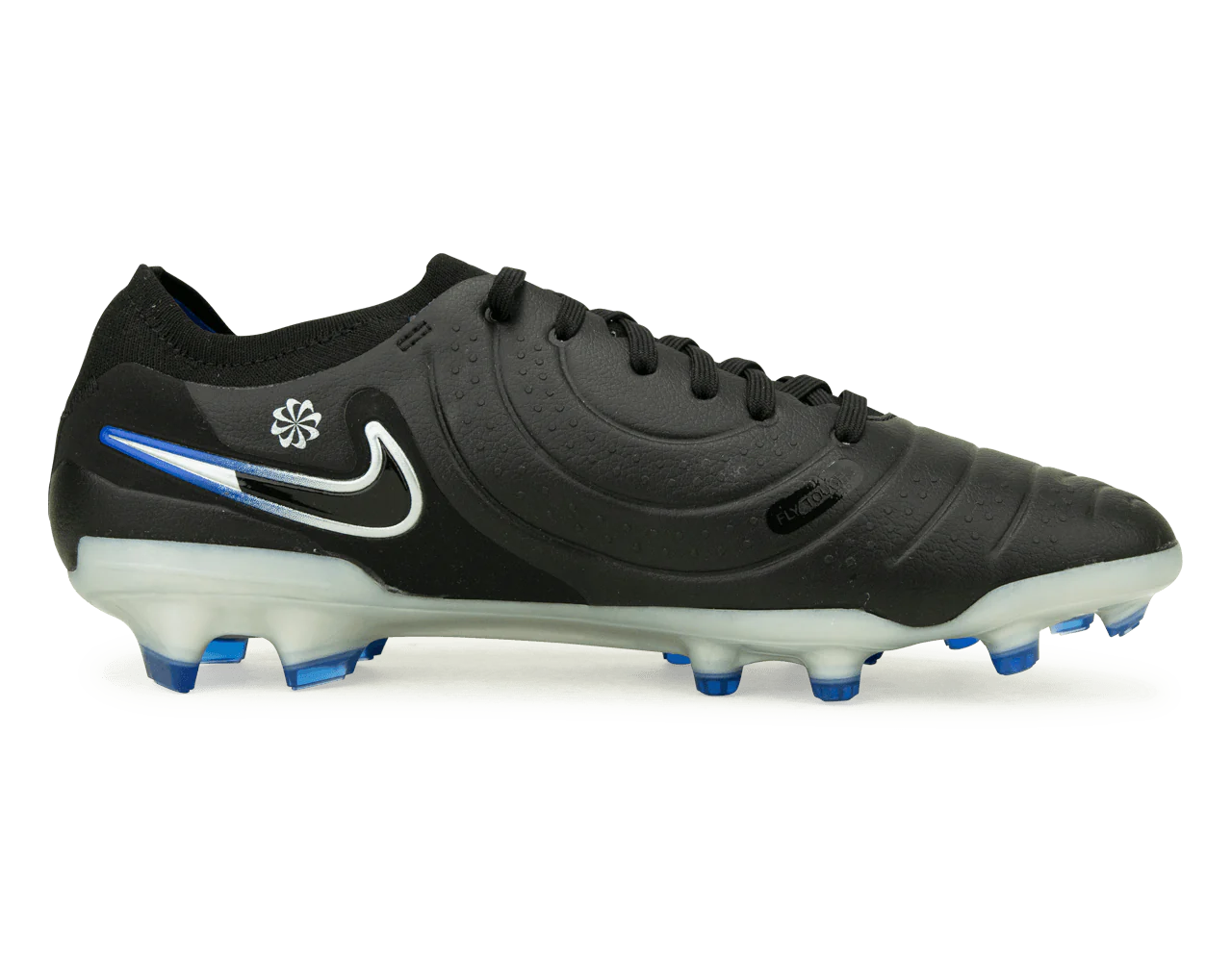 Nike Men's Tiempo Legend 10 Pro FG Black/Chrome/Royal