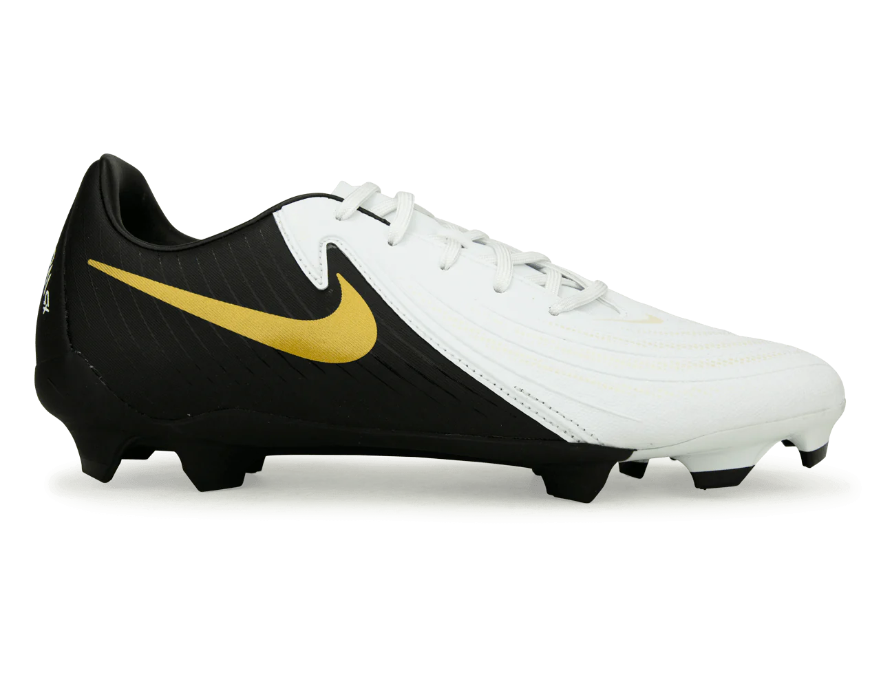 Nike Men's Phantom GX II Academy FG/MG White/Black/Gold