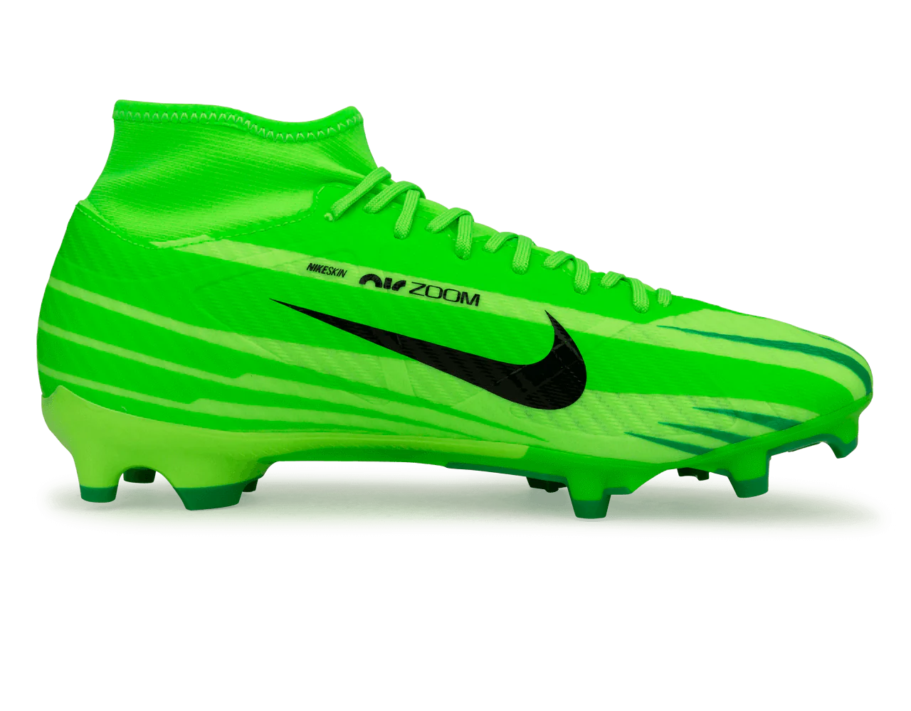 Nike Men's Zoom Mercurial Superfly 9 Academy MDS FG/MG Green Strike/Black