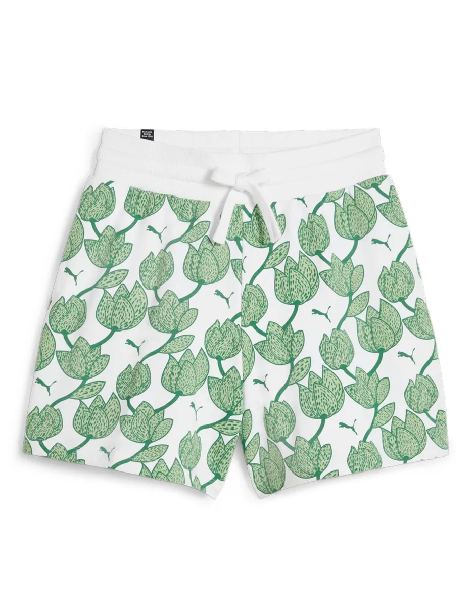 Short Puma Blossom Floral Mujer 67935286