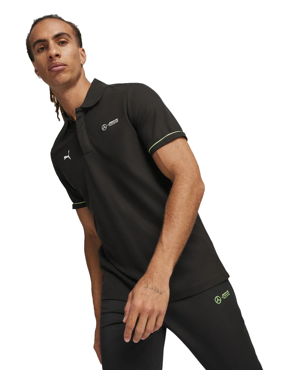 Playera Puma Tipo Polo Mercedes Petronas Motorsport 62375301
