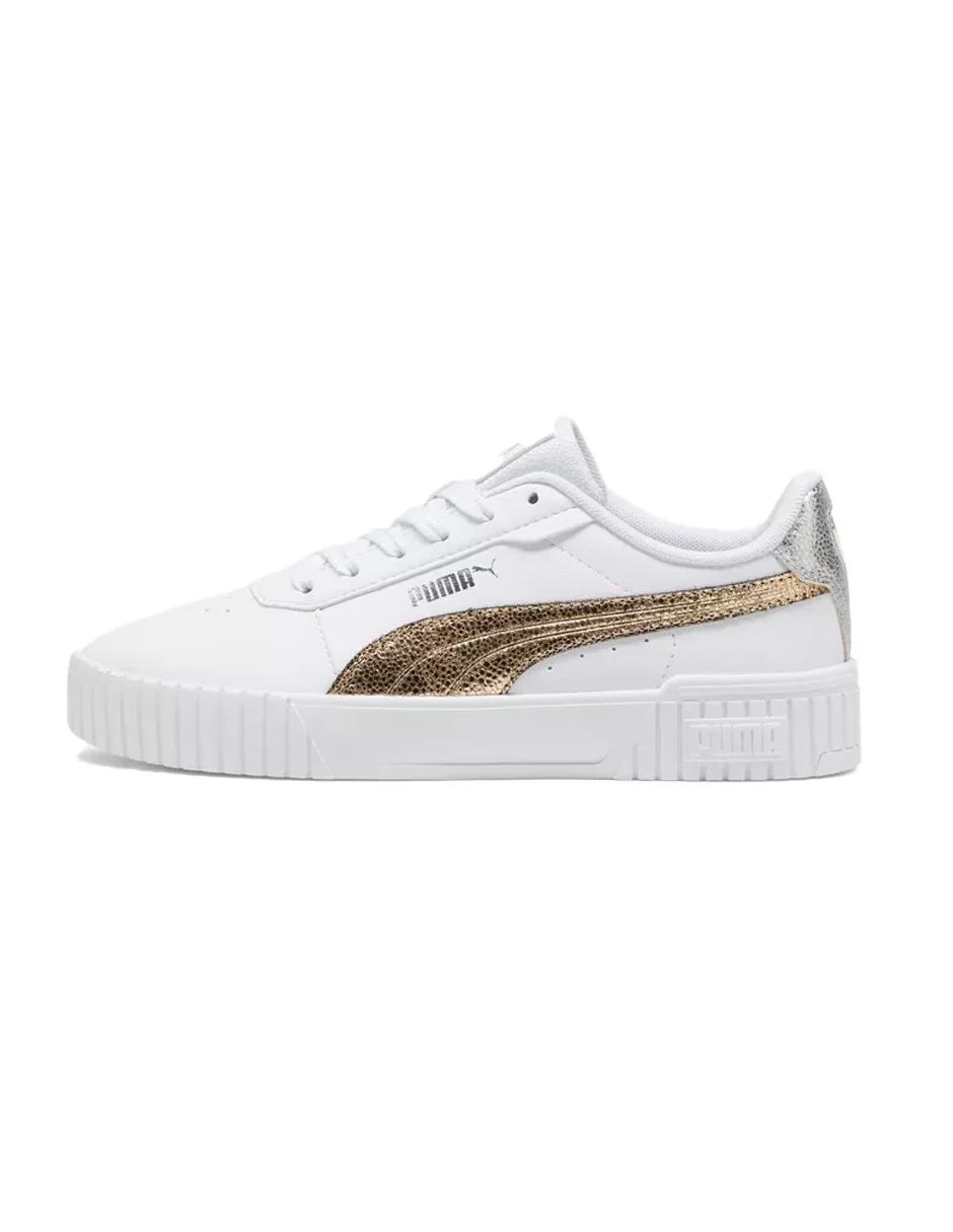 Tenis Puma Carina 2.0 Metallic Shine Mujer 39509601